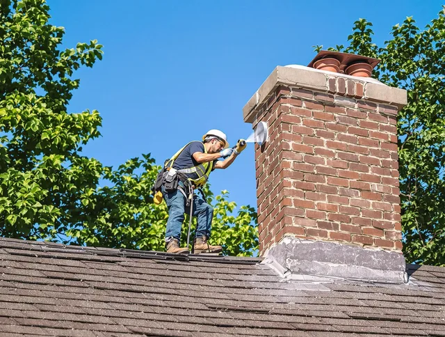 Temple City Chimney Sweep performing an inspection with advanced tools in Temple City, CA